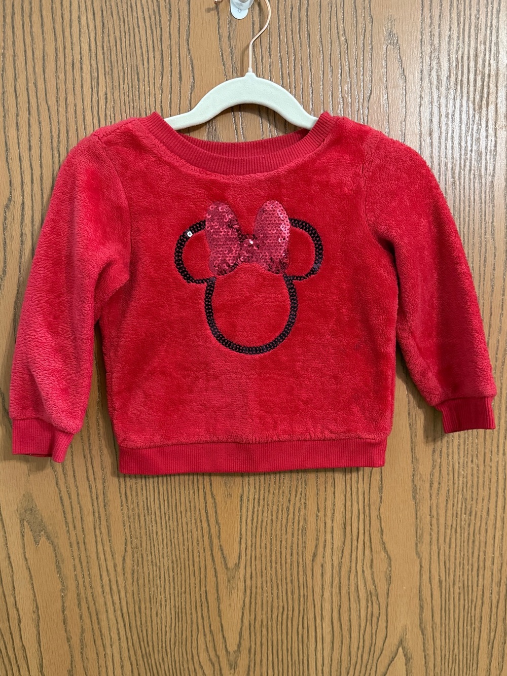 Minnie Mouse Fleece Pullover, size 3T